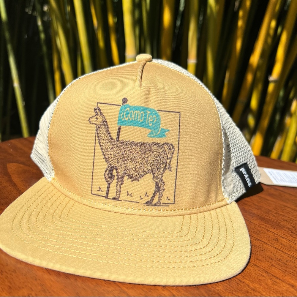 prAna Journeyman Flat Brim hat 🖤 NWT 🖤 Morro Te Llama 🖤 SnapBack